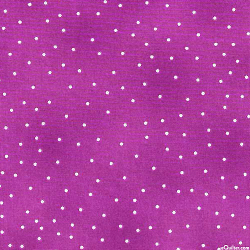 Flowerhouse Basics - Polka Dots - Cosmos Purple