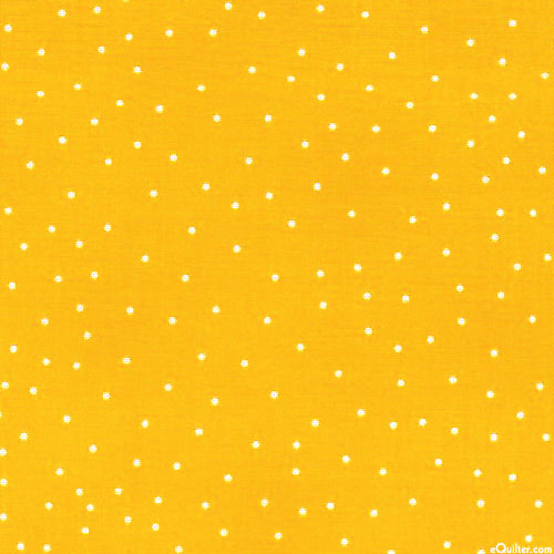Flowerhouse Basics - Polka Dots - Sun Gold