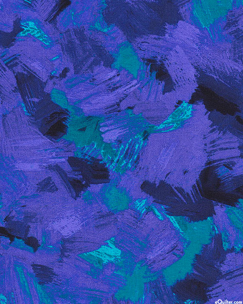 Wishwell: Brushy - Beautiful Brushstrokes - Heliotrope Purple