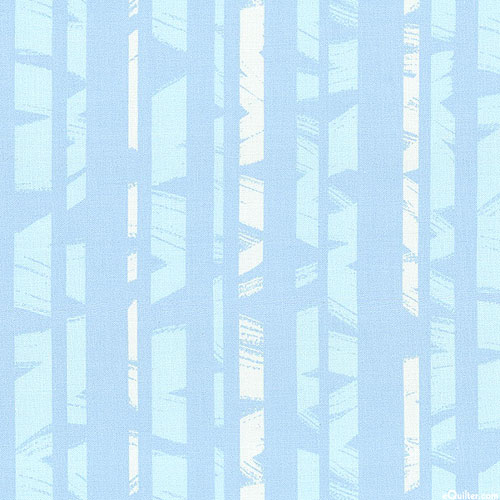 Brushy - Rolled Stripes - Cloud Blue