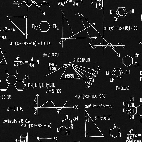 Science Fair - Formulas - Black