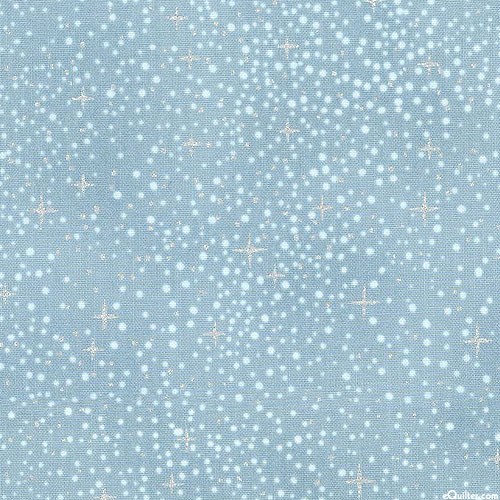 Snowy Brook - Twilight Sparkles - Powder Blue/Silver
