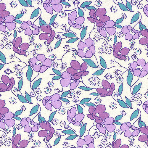 Little Blossoms - Flowery Bliss - Heather Purple - DIGITAL