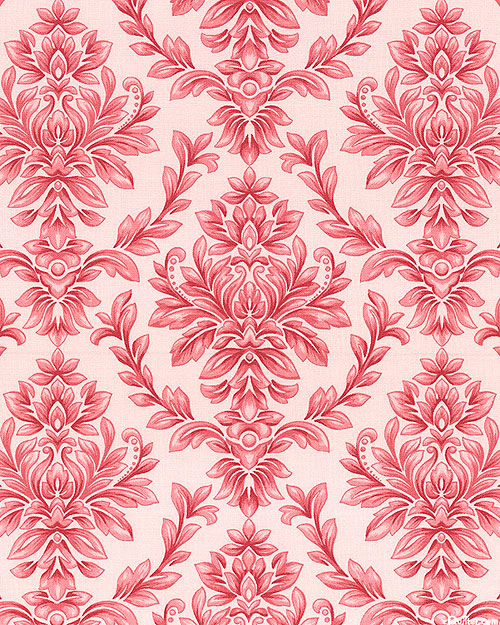 Bouquet Of Roses - Medallions - Powder Pink