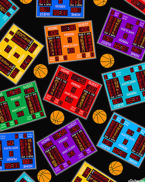 Sports Life 5 - Basketball Scoreboards - Black - DIGITAL