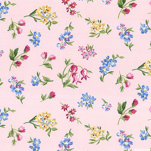 Serene - Garden Blossoms - Baby Pink