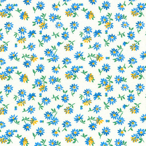 Thirties Basics - Blossom Toss - Royal Blue - DIGITAL
