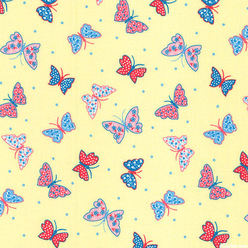 All A Flutter - Butterfly Bliss - Butter Yellow - DIGITAL