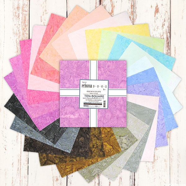 Prisma Dyes 2022 - Hand-Dyes - 10" Squares