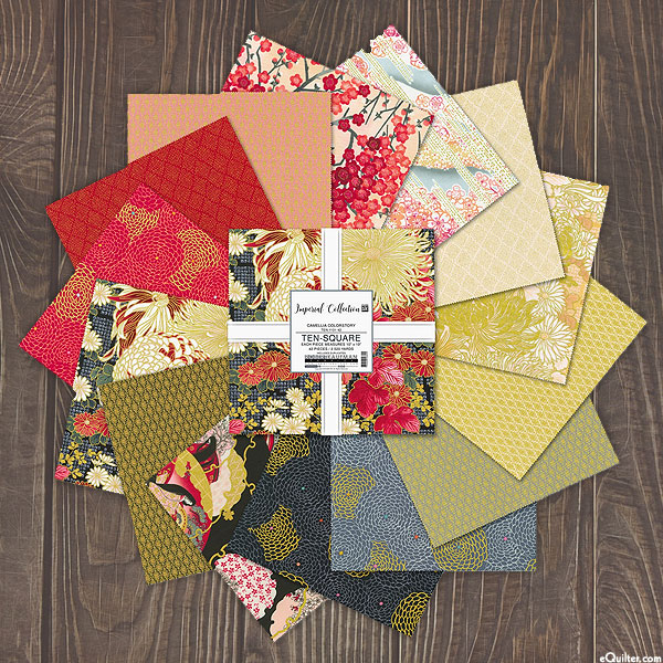 Imperial Collection 18 - Camellia Colorstory - 10" Squares