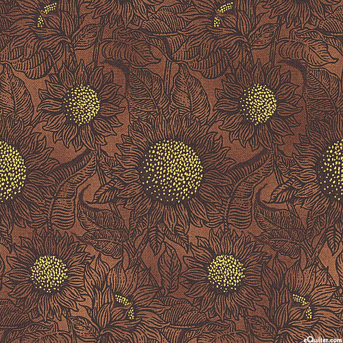 Autumn Fields - Sunflower Bliss - Chestnut/Gold
