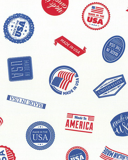 Made In The USA - Labels - White