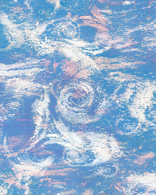 Earth Views - The Wind Below - Periwinkle Blue - DIGITAL PRINT