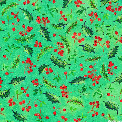 Yuletide Bouquet - Holly Berries - Mantis Green - DIGITAL