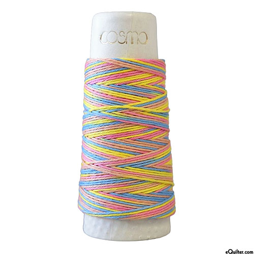 Cosmo Hidamari Sashiko Thread - Gradation - Rainbow Sorbet