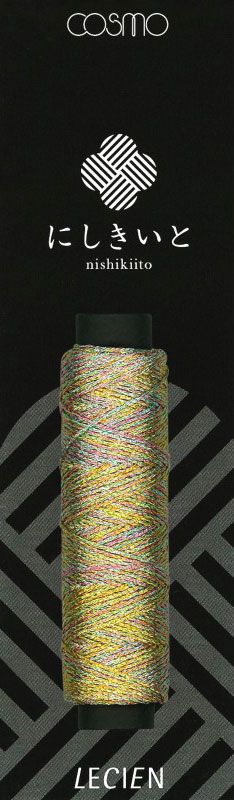 Cosmo Nishikiito Metallic Embroidery Thread - Opal Variegated