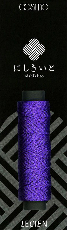 Cosmo Nishikiito Metallic Embroidery Thread - Amethyst Purple