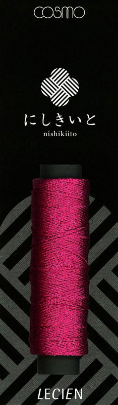 Cosmo Nishikiito Metallic Embroidery Thread - Fuchsia