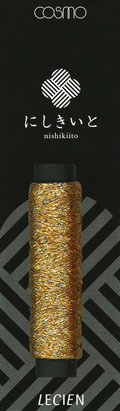 Cosmo Nishikiito Glittering Embroidery Thread - Gold
