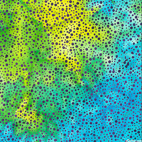 Honeycomb - Dots Batik Batik - Sprout Green