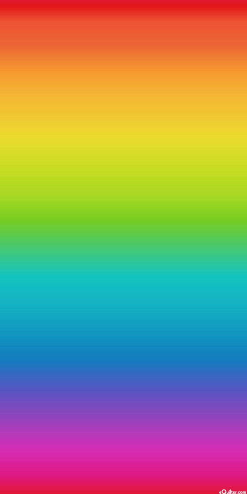 Over The Rainbow - Spectrum Ombre - Rainbow - DIGITAL PRINT