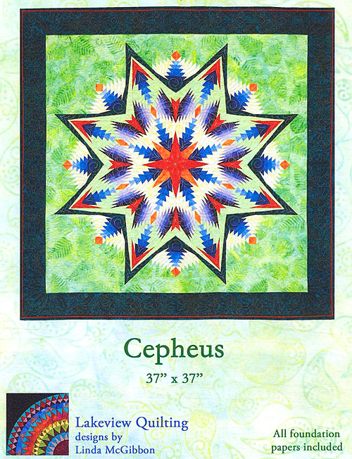 Cepheus - Paper Piecing Pattern by Linda McGibbon