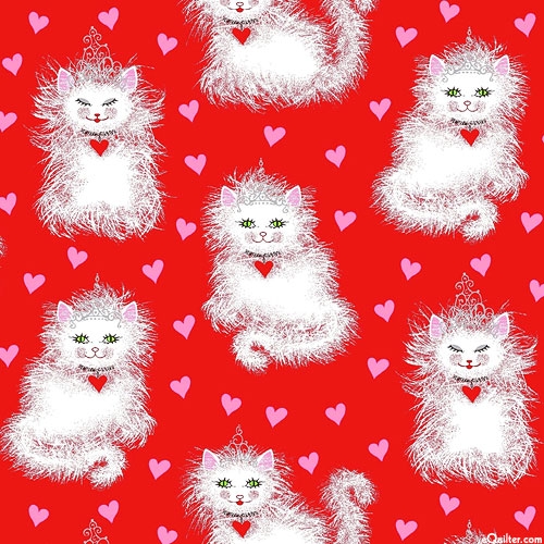 For Love - Princess Meow Meow - Scarlet