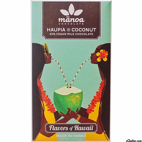 Manoa Chocolate - Haupia Coconut - VEGAN Milk 60%