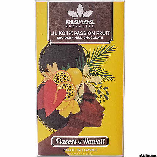 Manoa Liliko'i PASSION FRUIT Dark Milk Chocolate 50%