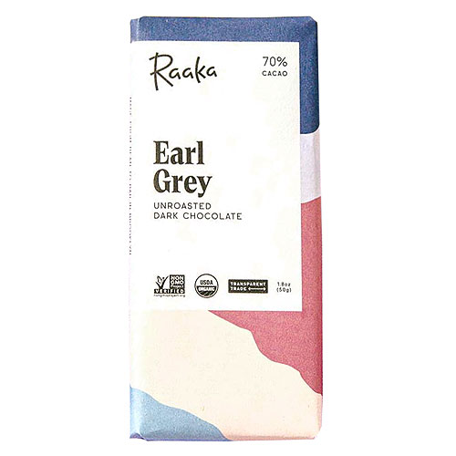 Raaka Chocolate - Earl Grey - 70% Unroasted Dark