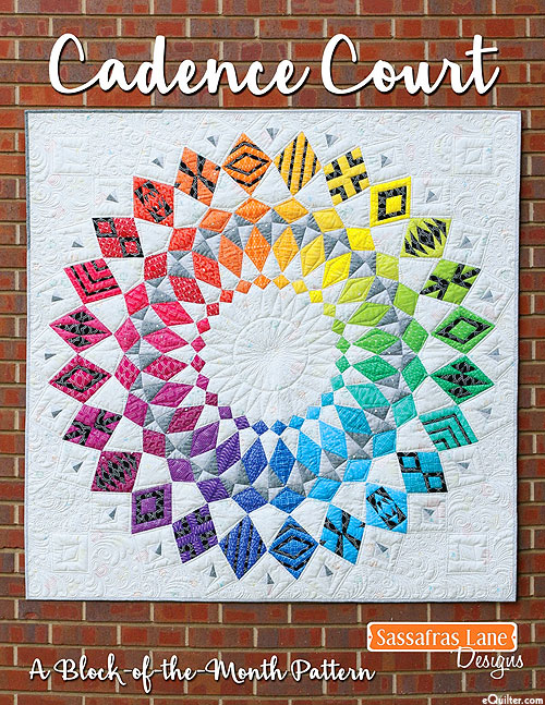 Cadence Court - Paper Piecing Pattern by Sassafras Lane Designs