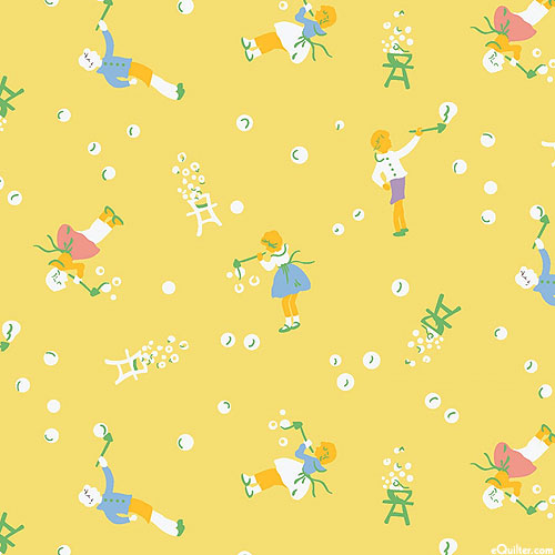Simply Charming - Bubbles & Laughter - Daffodil Yellow