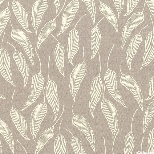 Flower Press - Luscious Leaves - Oyster Gray