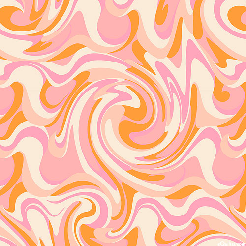 Rise And Shine - Sunshine Swirl - Retro Pink