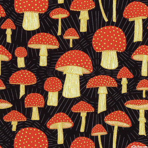 Meadowmere - Mushroom Forest - Black/Gold