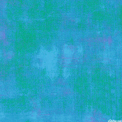 Grunge - Urban Gesso - Turquoise - 108" QUILT BACKING