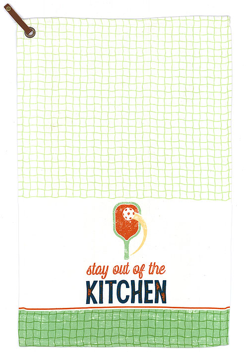 Pickle Ball Kitchen - Terry Towel
