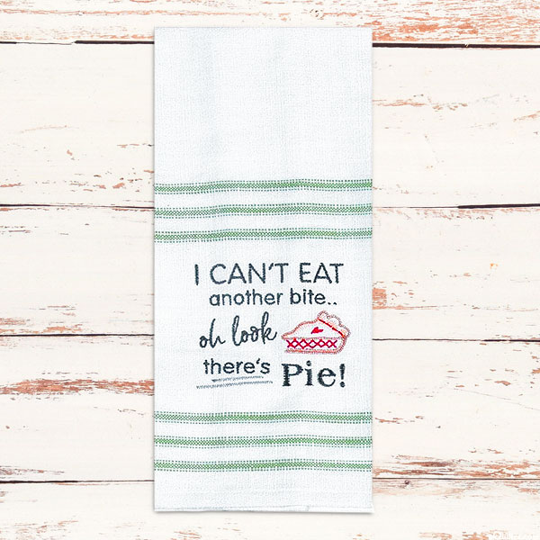 Eat Pie - Terry Towel