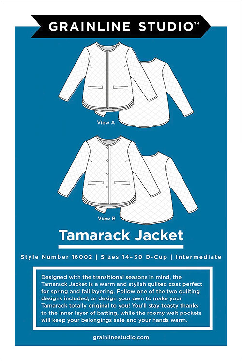 Tamarack Jacket - Pattern by Grainline Studio