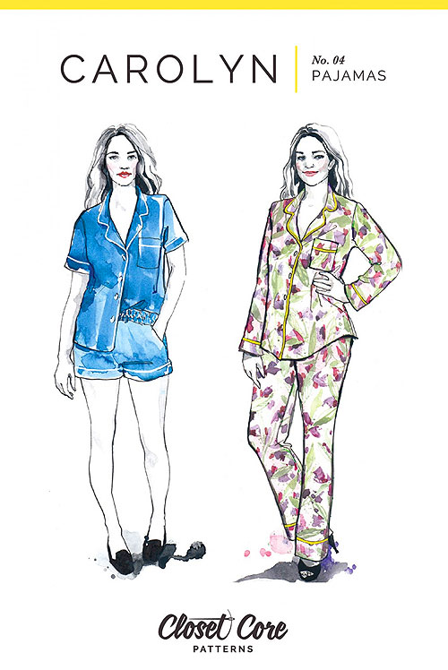 Carolyn Pajamas - Pattern by Closet Core Patterns