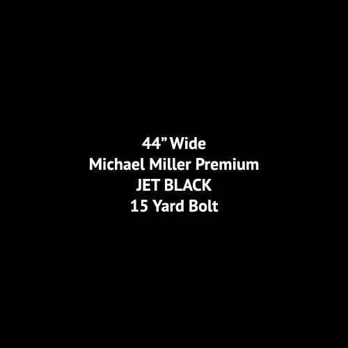 Basics - Michael Miller Solid - Jet Black - 15 YARD BOLT