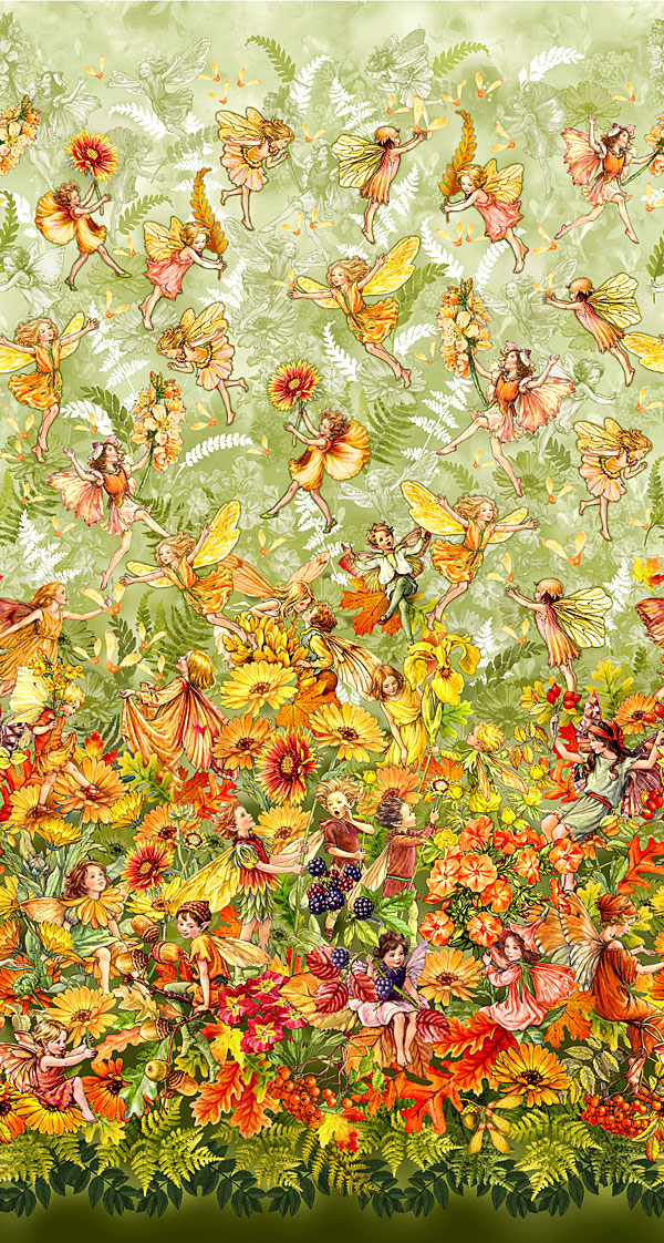Flower Fairies of the Autumn - Forest Fantasy - Willow Green
