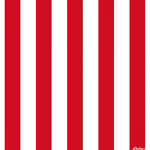 Mend - USA Stripes - Scarlet Red