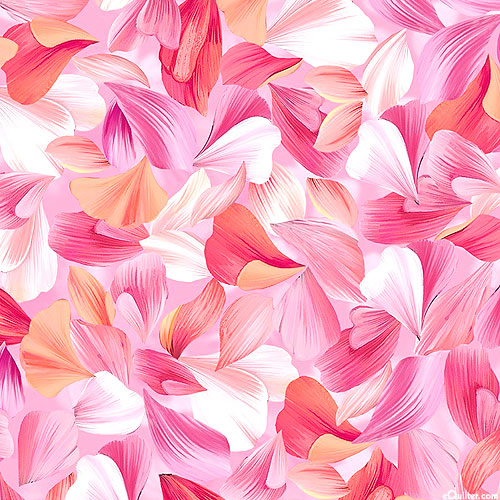 Floral Fantasy - Petal Whimsy - Rosie Pink