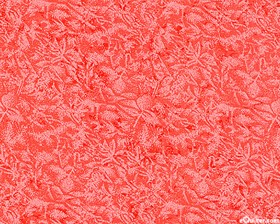 Fairy Frost - Dark Coral/Shrimp Pink Opalescent