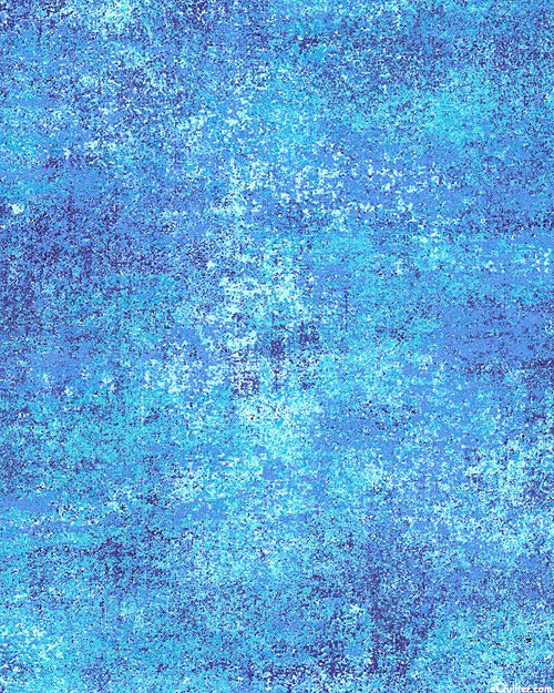 Homespun - Abstract Spatter - Ocean Blue