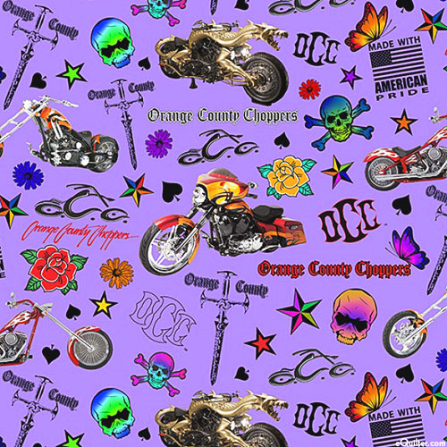 Orange County Choppers - OCC Tattoo - Twilight Purple - DIGITAL
