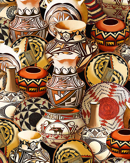 Southwest - Desert Pottery - Eggshell - DIGITAL
