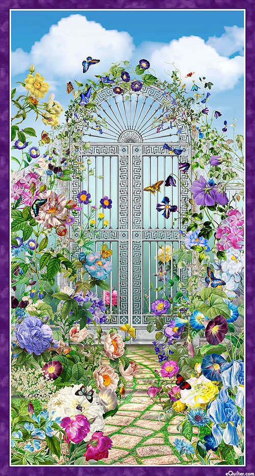 Botanical Garden - Gateway Panel - Multi - 24" x 44" PANEL