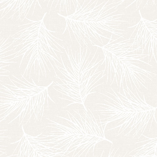 Solitaire Whites - Pine Boughs - Cream
